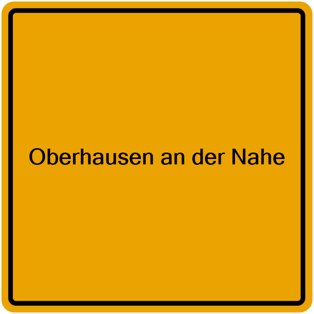 Einwohnermeldeamt24 Oberhausen an der Nahe